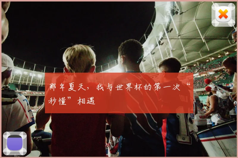 那年夏天，我与世界杯的第一次“秒懂”相遇